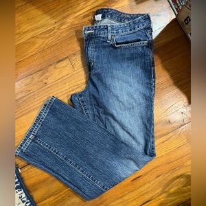 Eddie Bauer natural straight Jeans